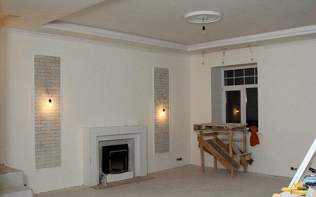 На фото ремонт квартиры под ключ в Черкасах от начала до конца, все этапы ремонта.