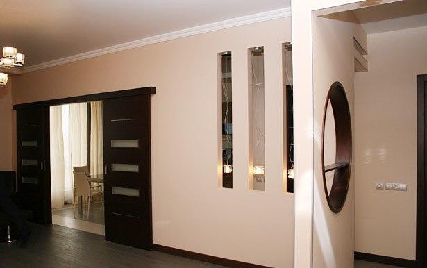 На фото ремонт квартиры под ключ в Черкасах от начала до конца, все этапы ремонта.