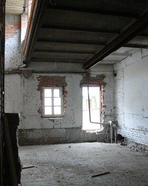 На фото ремонт банкетного зала под ключ в Киеве от начала до конца, все этапы ремонта.