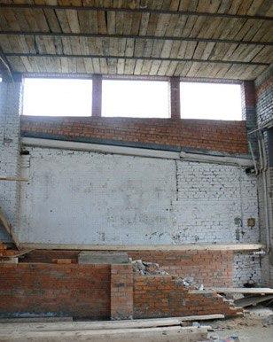 На фото ремонт банкетного зала под ключ в Киеве от начала до конца, все этапы ремонта.